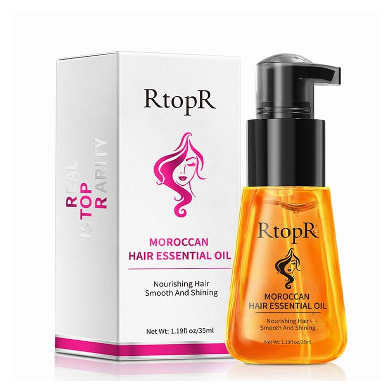RtopR Moroccan Hair Oil, Anti-Hair Loss Product, Hair Growth Oil Hair Care 35ml